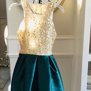 Emerald Green Formal Dress